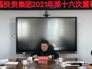 圣圓投資集團(tuán)召開(kāi)2021年第十六次董事會(huì)